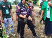 Penanaman Pohon Buah Tandai Pembukaan DTD Banser Ke-VII di Kampung Eka Sapta, Talisayan