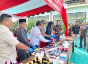 Kejari Musnahkan Barang Bukti Dari Berbagai kasus, Sumadi: Perlunya Pendidikan Agama Sejak Dini