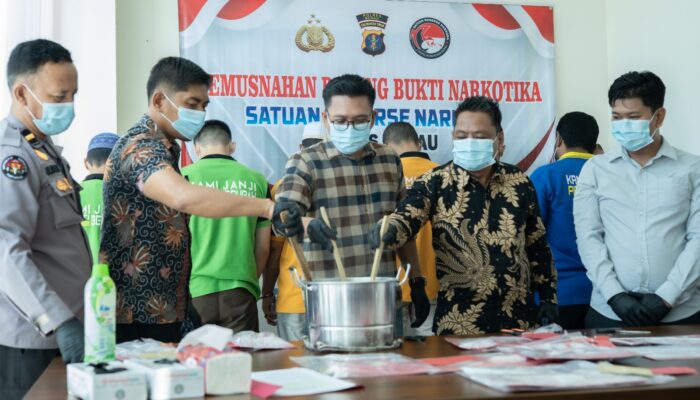 Tiga Bulan Pengungkapan, Berau Jadi Gerbang Masuk Kriminal Terutama Narkotika