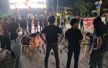 Mahasiswa Berau Gelar Tabur Bunga dan Doa untuk Korban Demonstrasi nasional