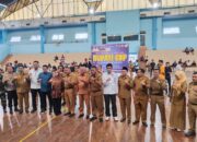 Bupati Berau Buka Turnamen Voli dan Sepak Bola, Dukung Penuh Penjaringan Atlit Yang Selektif