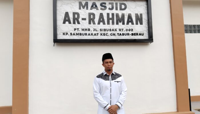 Bangun Masjid Demi Kebaikan Ummat, Rahman: Silahkan Pergunakan dan Penuhi Kewajiban Anda