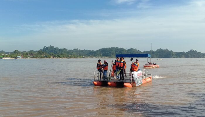 Keterbatasan SDM, Operasi Kapal Pembersih Sungai di Berau Belum Maksimal