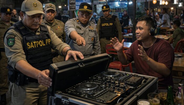 Live DJ Berkedok Angkringan Ditertibkan, Satpol PP Samarinda Tegaskan Fungsi Usaha Harus Sesuai Izin