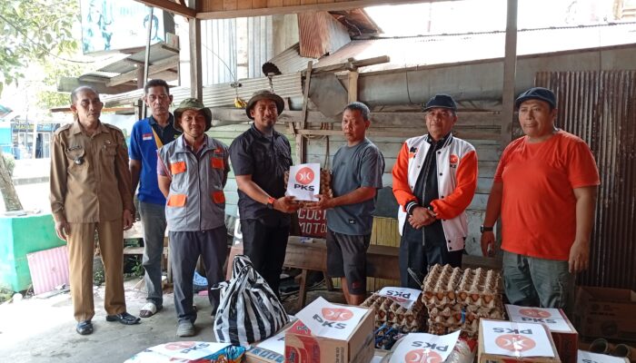 PKS Berau Salurkan Bantuan untuk Korban Kebakaran di Rinding