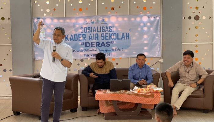 Program DERAS Bentuk Kader Air Sekolah, Edukasi Siswa SMK Negeri 1 Berau Peduli Air Bersih