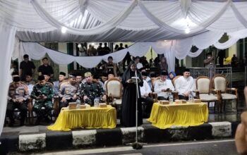 Meski di Guyur Hujan, Takbir Keliling Tetap Diadakan Pemkab Berau