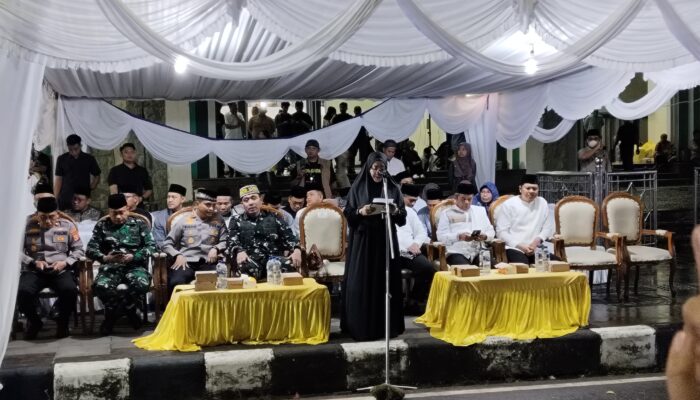 Meski di Guyur Hujan, Takbir Keliling Tetap Diadakan Pemkab Berau