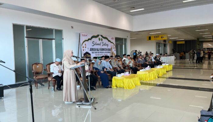 212 Jemaah Haji Berau Tiba di Tanah Air, Bupati Tekankan Makna Spiritual dan Tanggung Jawab Gelar Haji