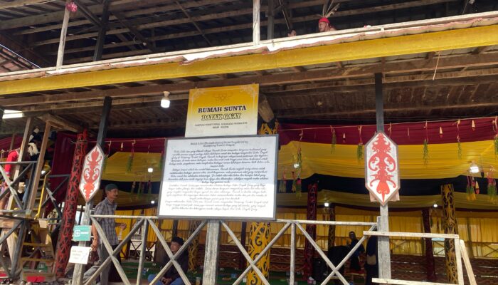 Kewajiban Pemerintah, Warga Tumbit Dayak Tagih Janji Pelebaran Balai Adat Sunta