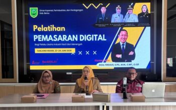 Pemkab Berau Dorong IKM Kuasai Pemasaran Digital untuk Perluas Pasar
