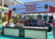 Narkotika Dominasi Perkara, Kejari Berau Musnahkan Barang Bukti dari 130 Kasus