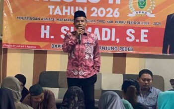Reses DPRD Berau, Sumadi Serap Aspirasi Warga Soal Infrastruktur