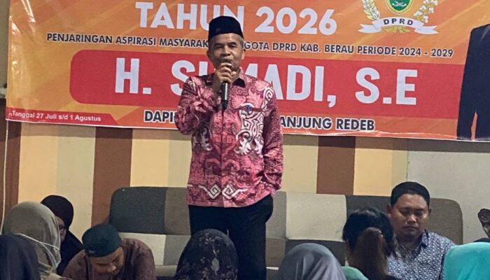 Reses DPRD Berau, Sumadi Serap Aspirasi Warga Soal Infrastruktur