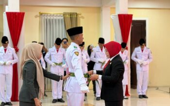 Kukuhkan Paskibraka Berau 2026, Bupati Minta Laksanakan Tugas Dengan Penuh Tanggung Jawab