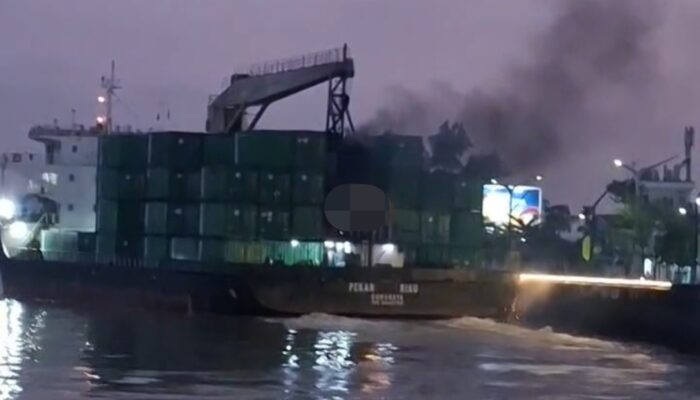 Kapal Kontainer Serempet Siring Tepian Ahmad Yani, UPP Tanjung Redeb Lakukan Investigasi