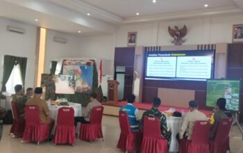 Gelar Sosialisasi Karhutla, TNI Tekankan Reaksi Cepat dan Pemetaan Wilayah Potensi