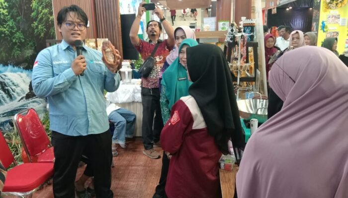 Pejuang SIGAP Sejahtera Kenalkan Olahan Kakao Lewat Demo Pembuatan Cokelat di EXPO Berau 2026