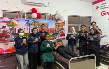 Peringati HUT ke-75 Humas Polri, Polres Berau Gelar Donor Darah Lintas Instansi
